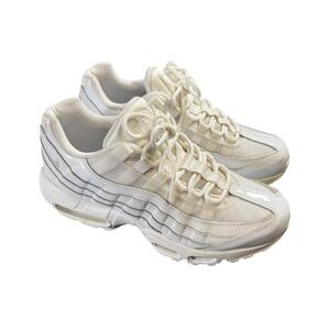 Nike Air Max 95 Triple White 307960-108  Womens Size 8‎